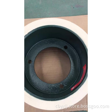 6"white rice mill rubber roller